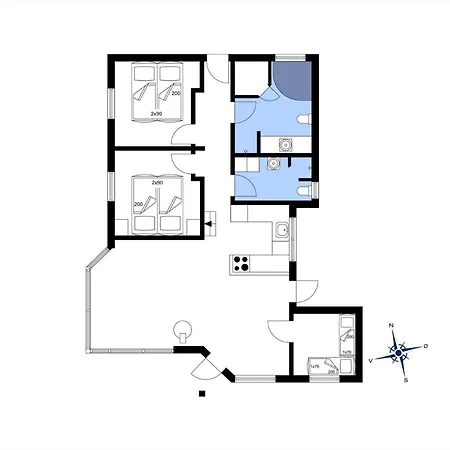 Bl791-blokhus-paa-bakken-3 * Blokhus